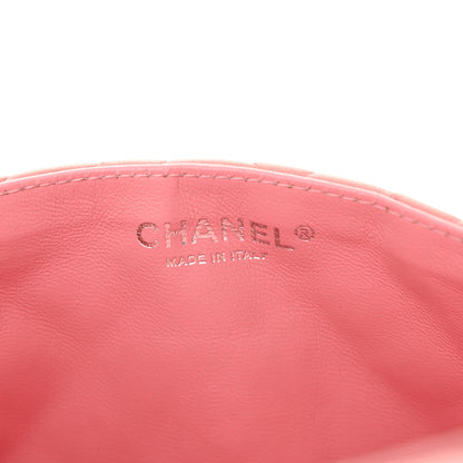 Chanel Lambskin Quilted East West Flap Pink 6 of 10