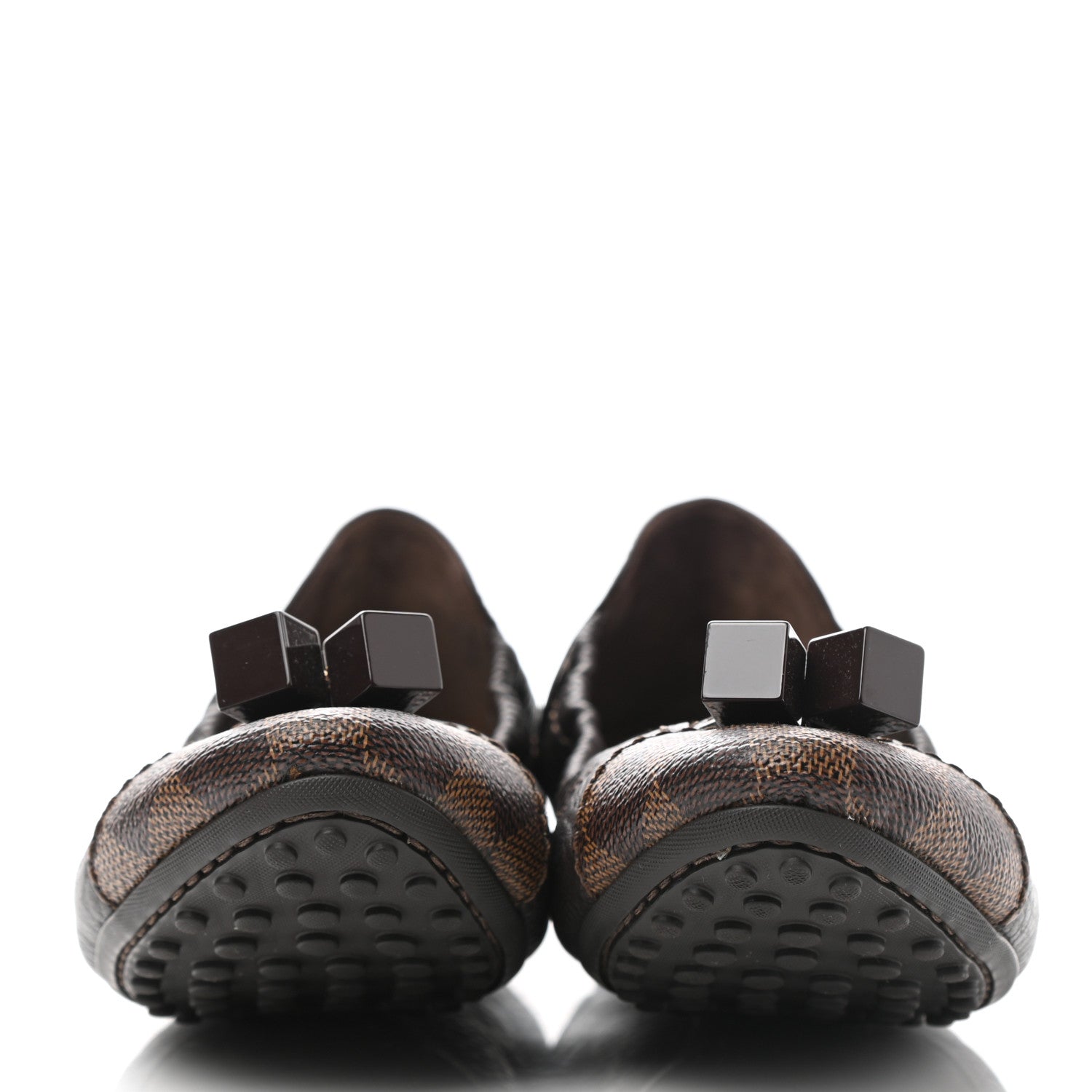 Louis Vuitton Damier Ebene Lovely Ballet Flats 37 2 of 9