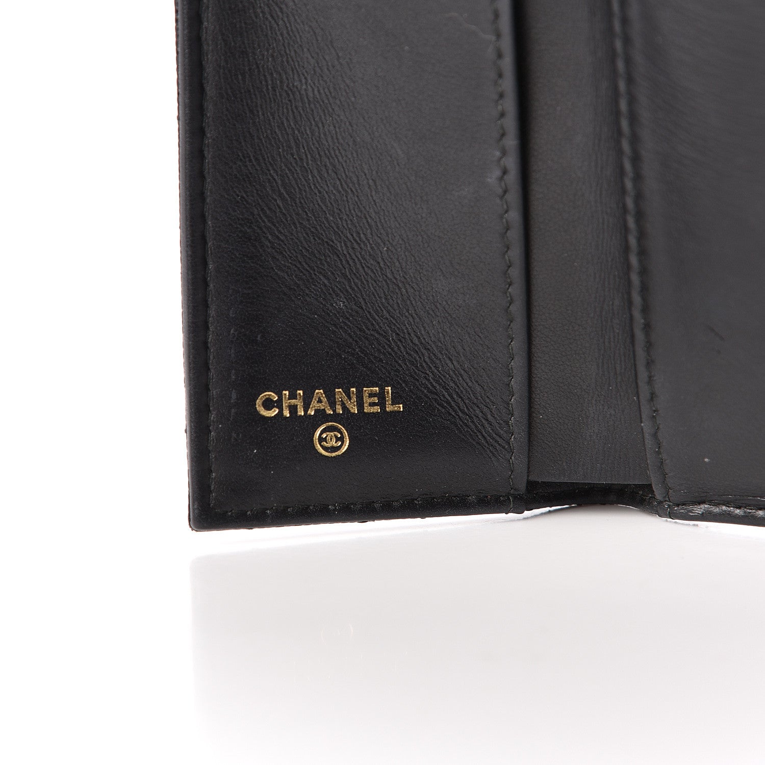 Chanel Caviar Quilted Small Boy Flap Wallet Black 6 of 8