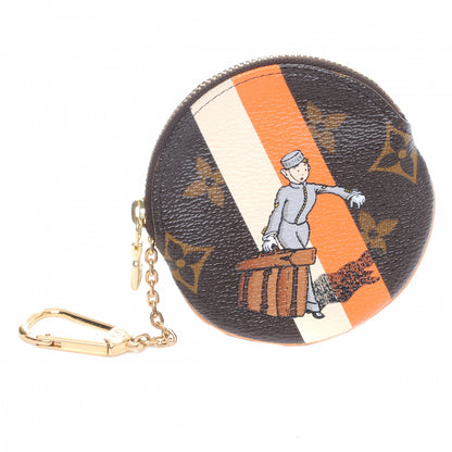 Louis Vuitton Monogram Groom Round Coin Purse 1 of 6