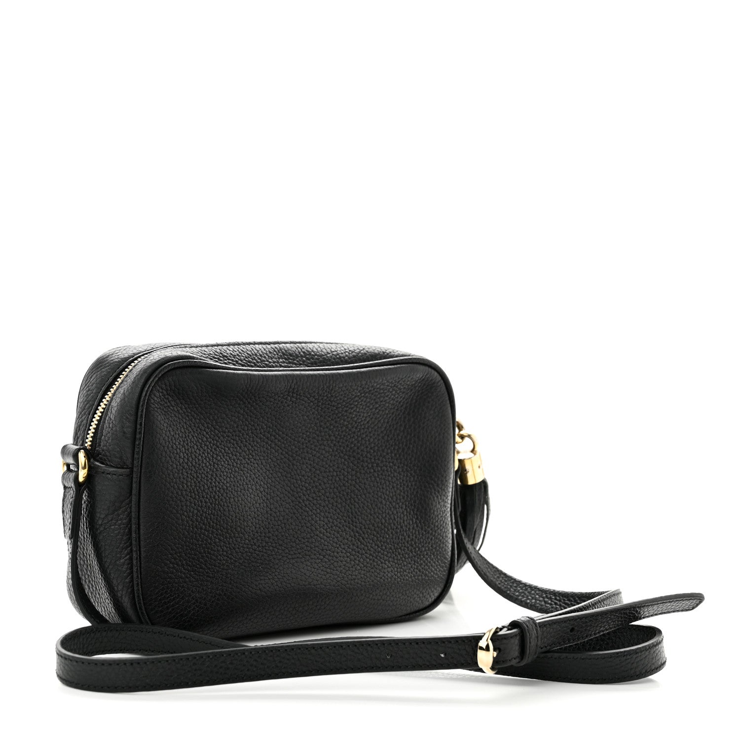 Gucci Pebbled Calfskin Small Soho Disco Bag Black 3 of 10