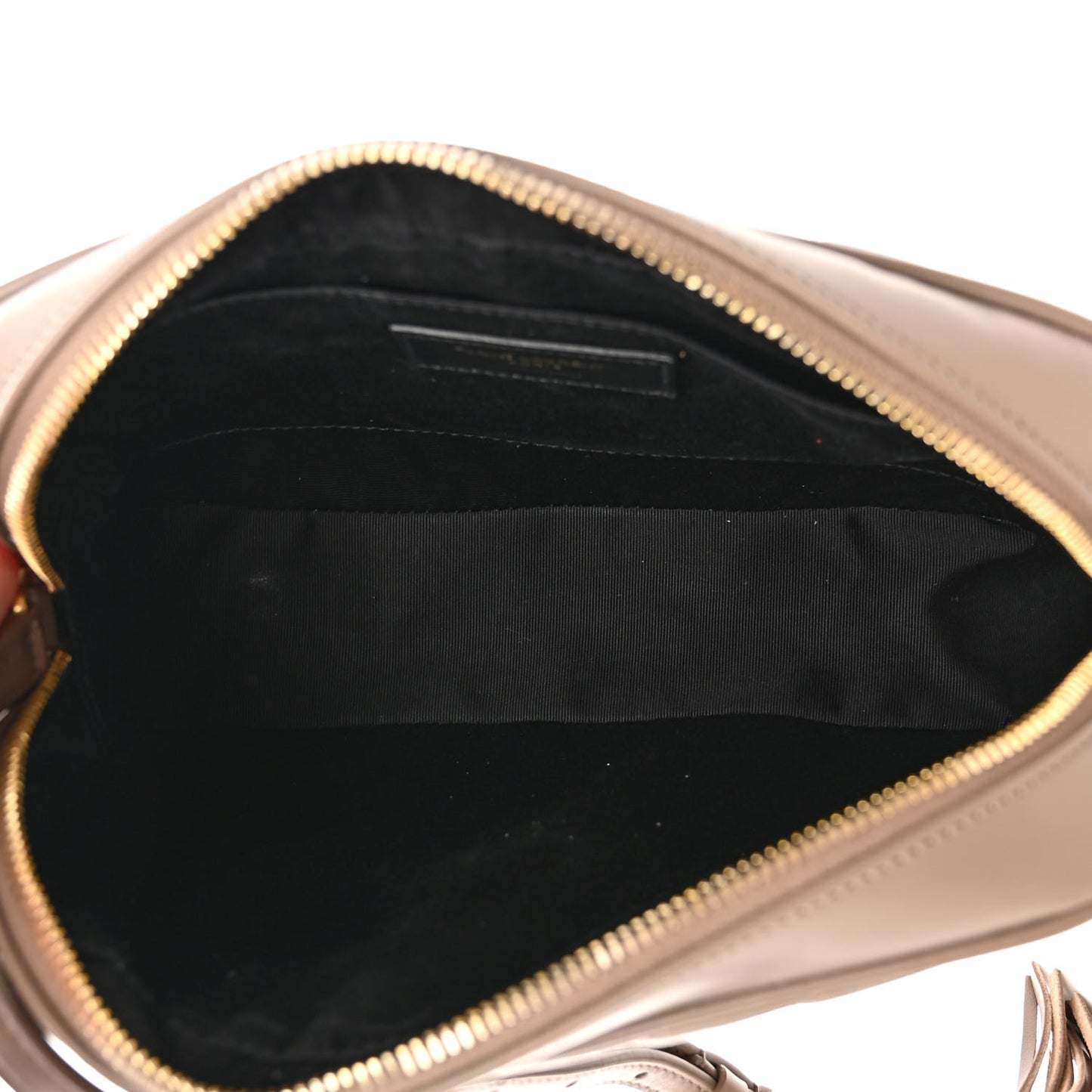 Calfskin Matelasse Monogram Lou Camera Bag Greyish Brown