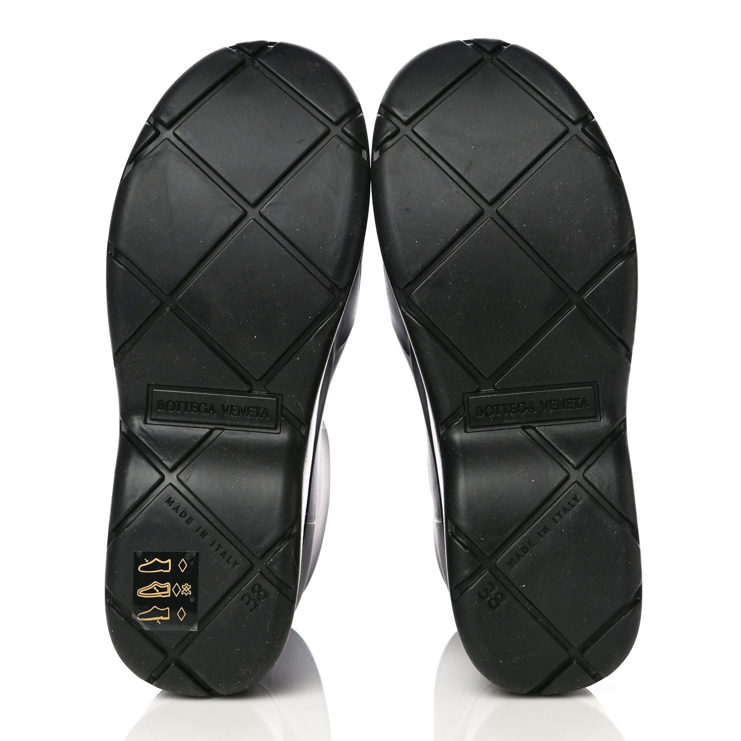 Rubber Puddle Ankle Boots 38 Black