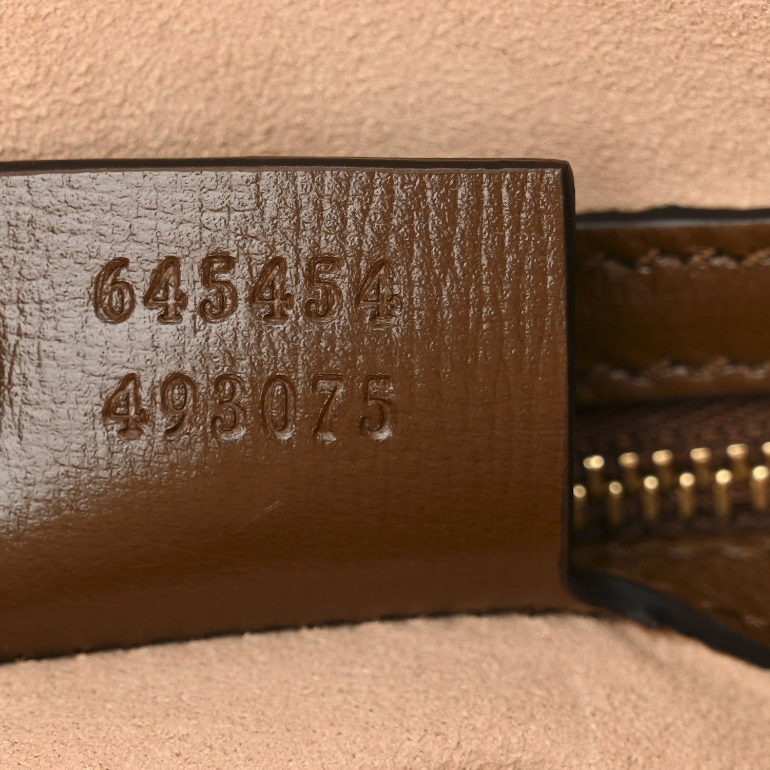 Gucci GG Supreme Monogram Small Horsebit 1955 Shoulder Bag Beige Brown Sugar 7 of 10