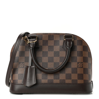 Louis Vuitton Damier Ebene Alma BB 1 of 17