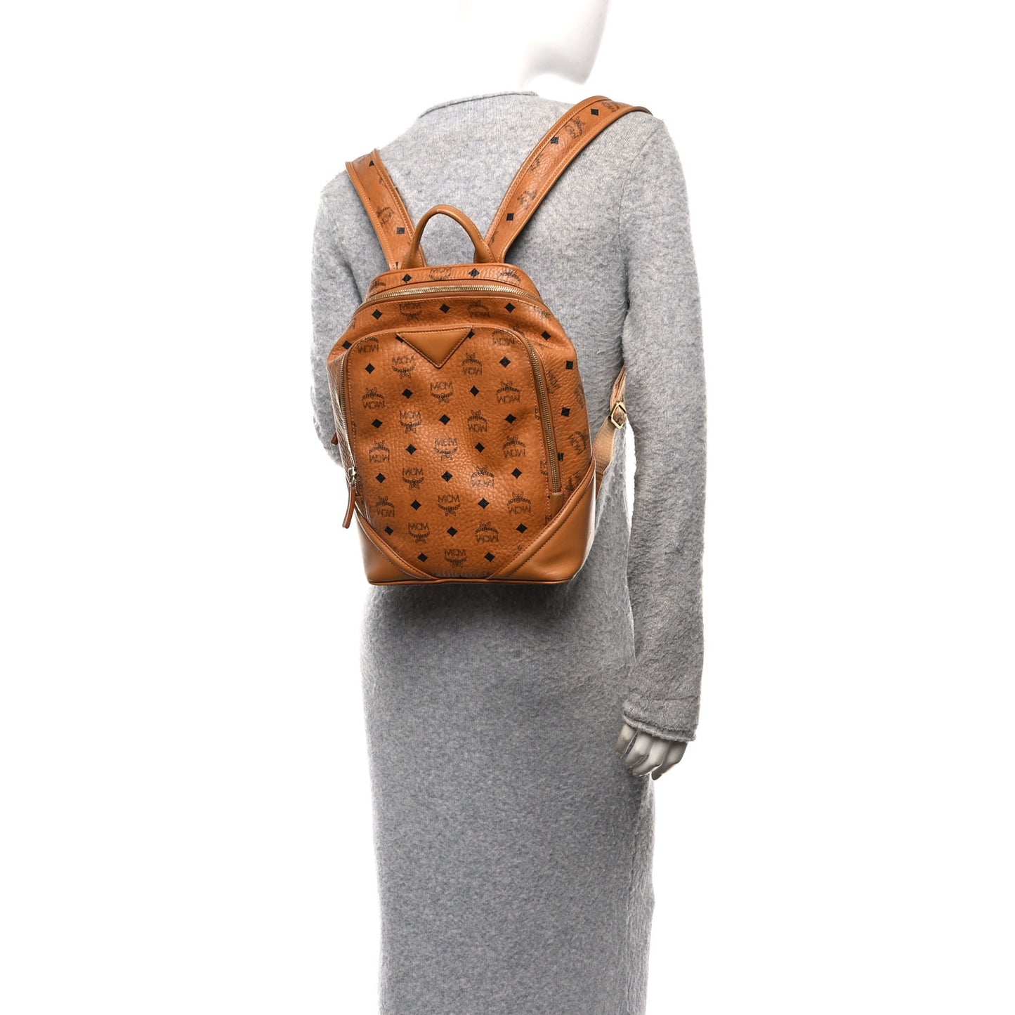 Visetos Small Duke Backpack Cognac