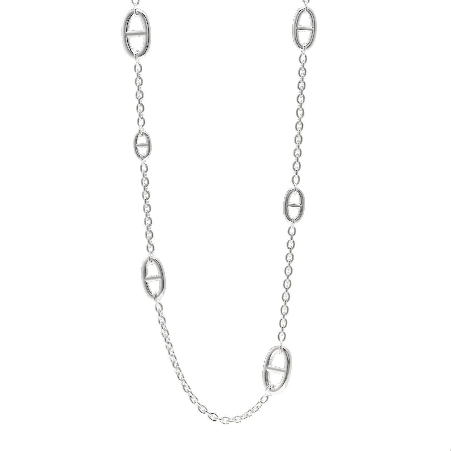 Sterling Silver Farandole Necklace 80