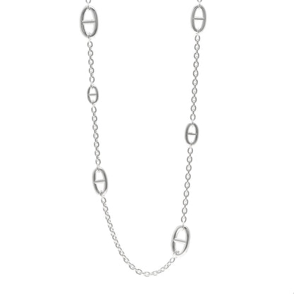 Hermes Sterling Silver Farandole Necklace 80 1 of 5