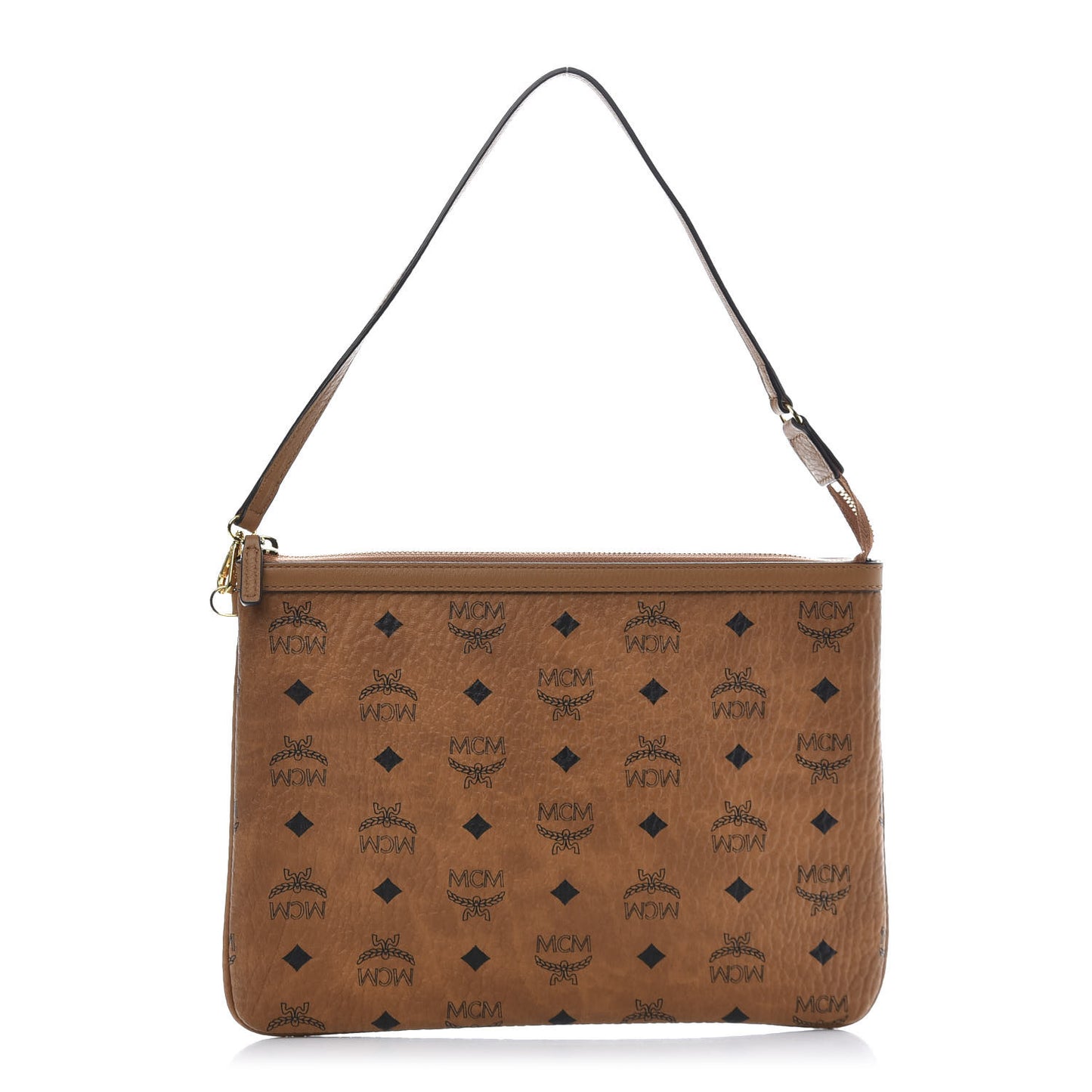 Visetos Liz Shopper Tote Pouch Cognac