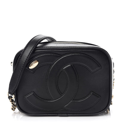 Chanel Calfskin CC Mania Camera Case Black 1 of 11