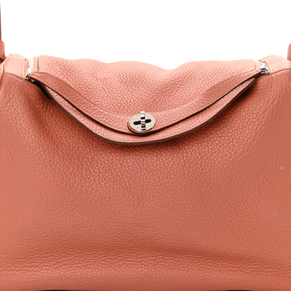 Hermes Taurillon Clemence Lindy 34 Rose Thè 8 of 21