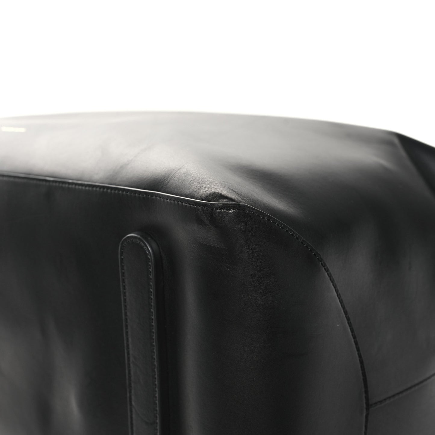 Calfskin Holdall Duffle Bag Black