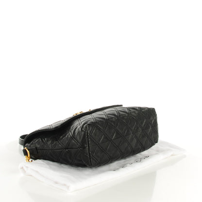 Marc Jacobs Lacquered Lambskin Quilted The Large Single Flap Black 4 of 8