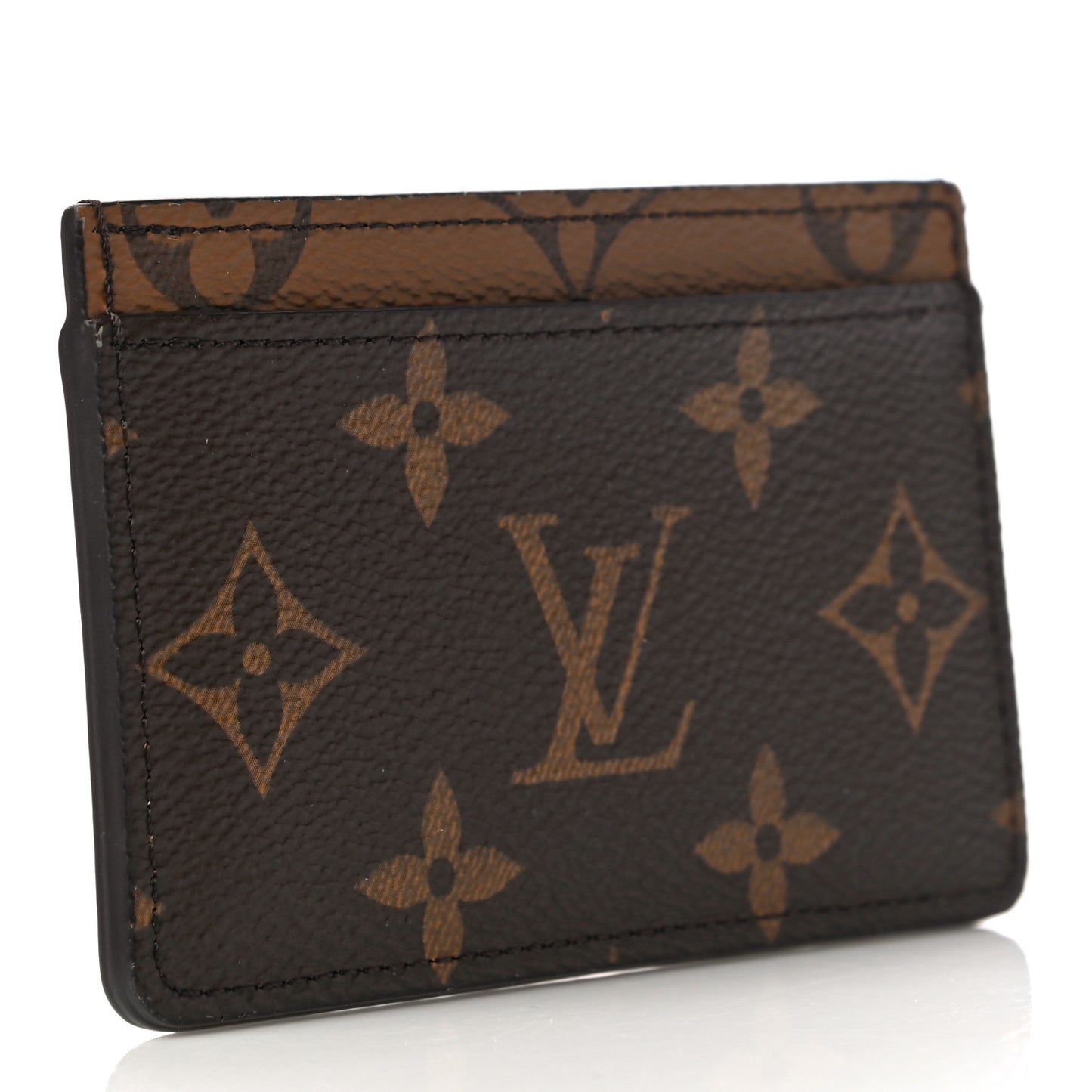 Reverse Monogram Card Holder