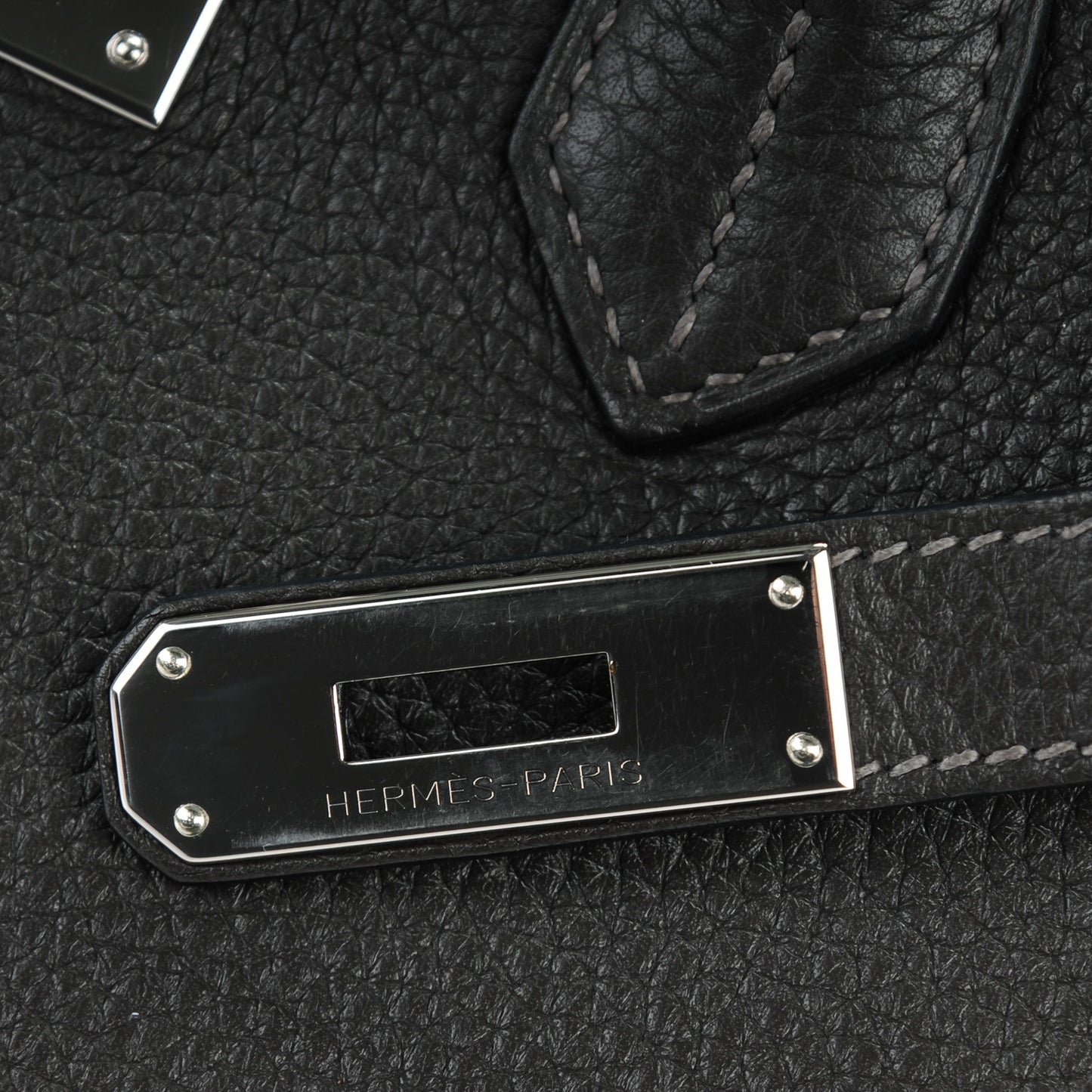 Taurillon Clemence Birkin 30 Graphite
