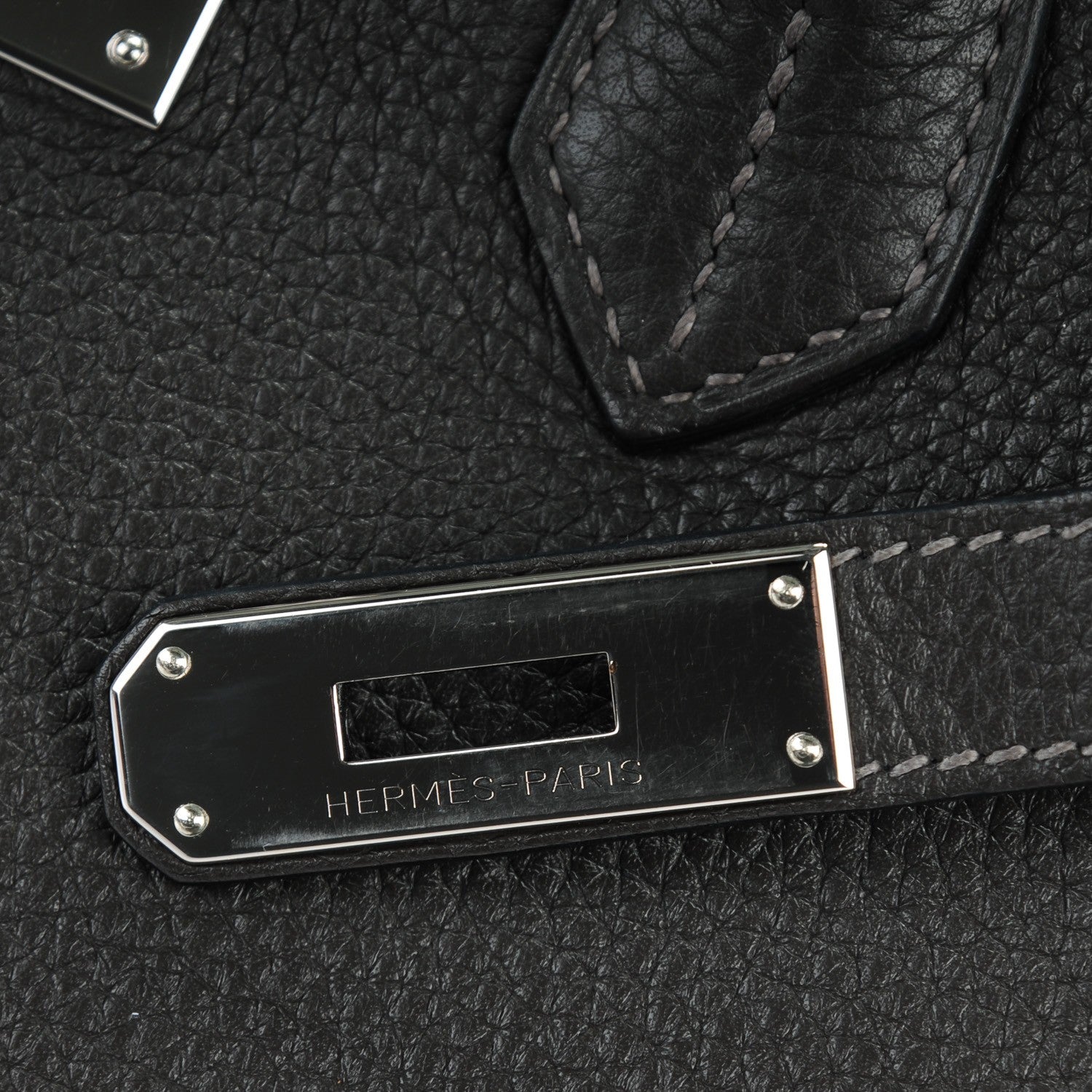 Hermes Taurillon Clemence Birkin 30 Graphite 9 of 25