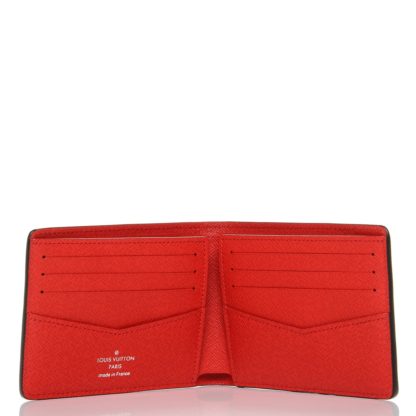 X SUPREME Epi Slender Wallet Red