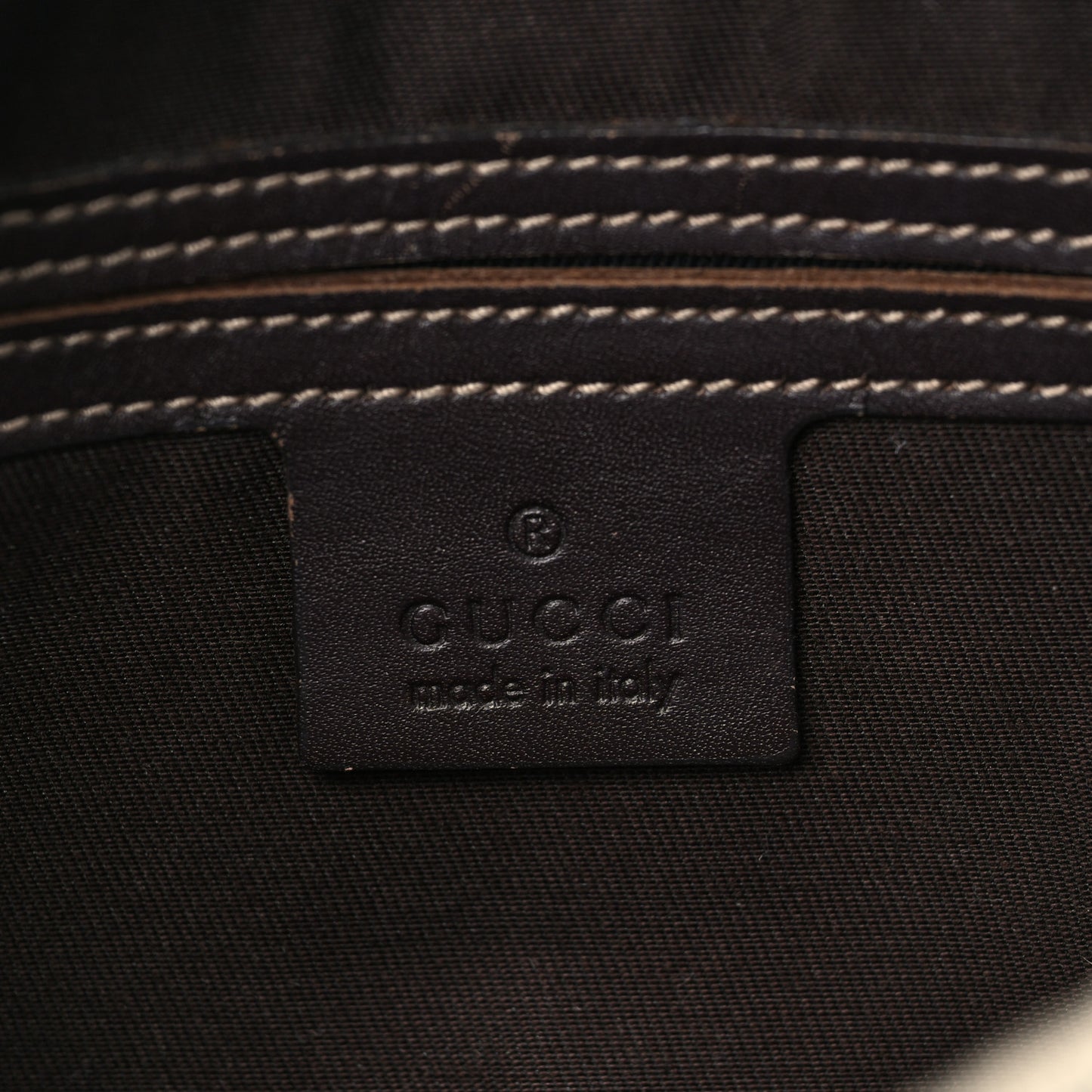 GG Plus Monogram Small Shoulder Bag Dark Brown