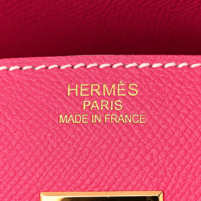 Hermes Epsom Birkin 35 Rose Tyrien 6 of 11