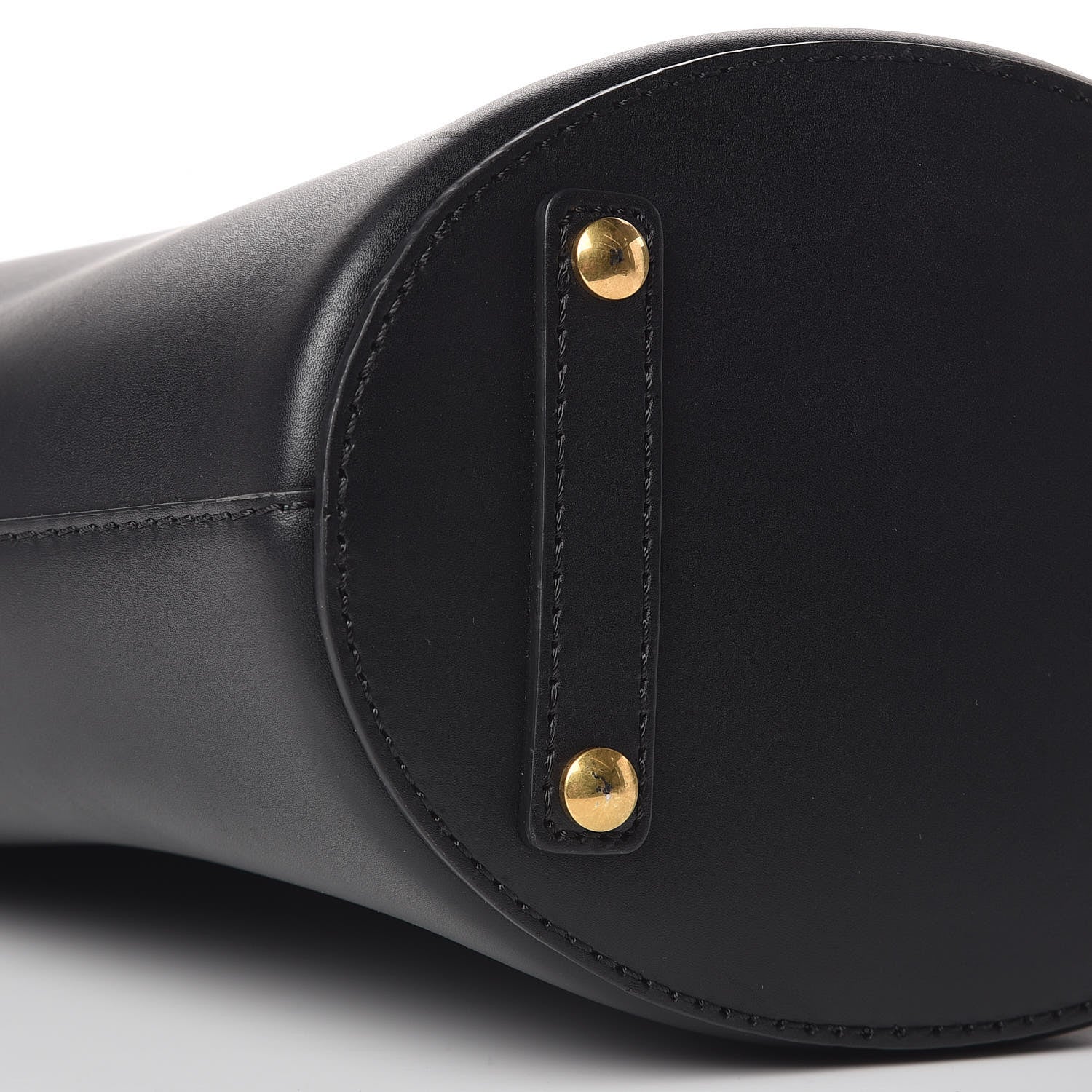 Burberry Supple Calfskin Medium Bucket Black 8 of 9