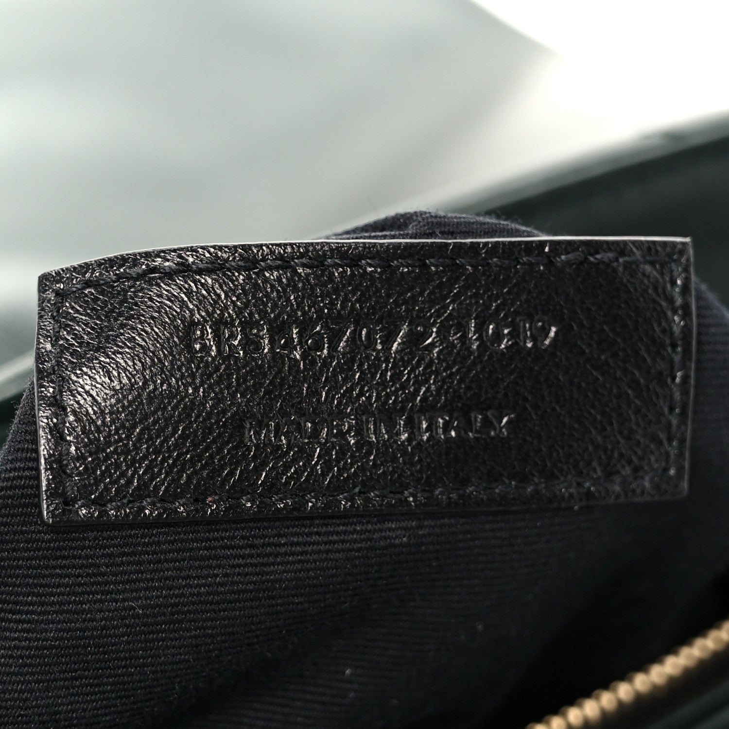 Saint Laurent Calfskin Y Quilted Monogram Toy Loulou Crossbody Bag Deep Green 8 of 11