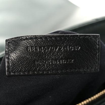 Saint Laurent Calfskin Y Quilted Monogram Toy Loulou Crossbody Bag Deep Green 8 of 11