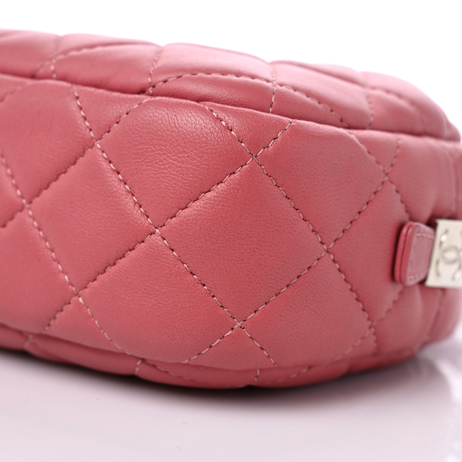 Chanel Lambskin Quilted Small Timeless Camera Case Pink 9 of 9