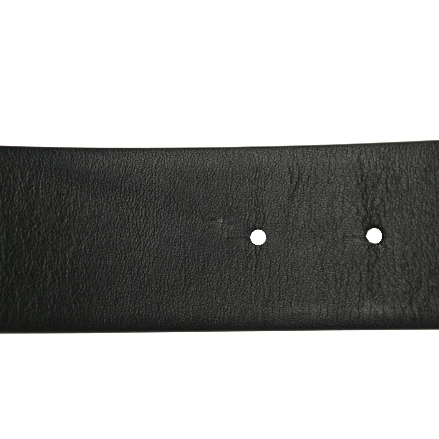 Valentino Garavani Glossy Calfskin Monochrome VLogo 40mm Belt 85 34 Black 7 of 9