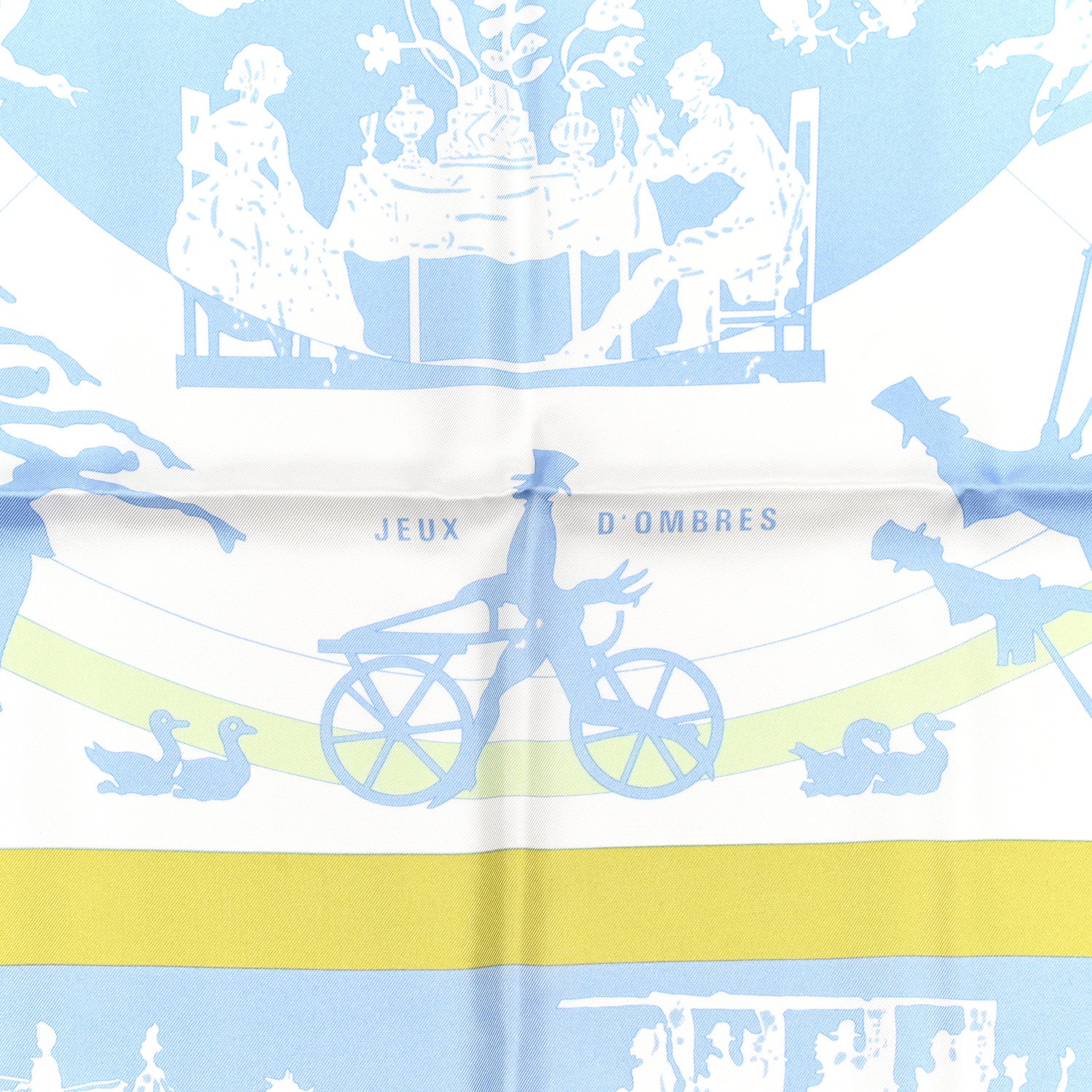 Hermes Silk Jeux D'Ombres Scarf 90 2 of 6