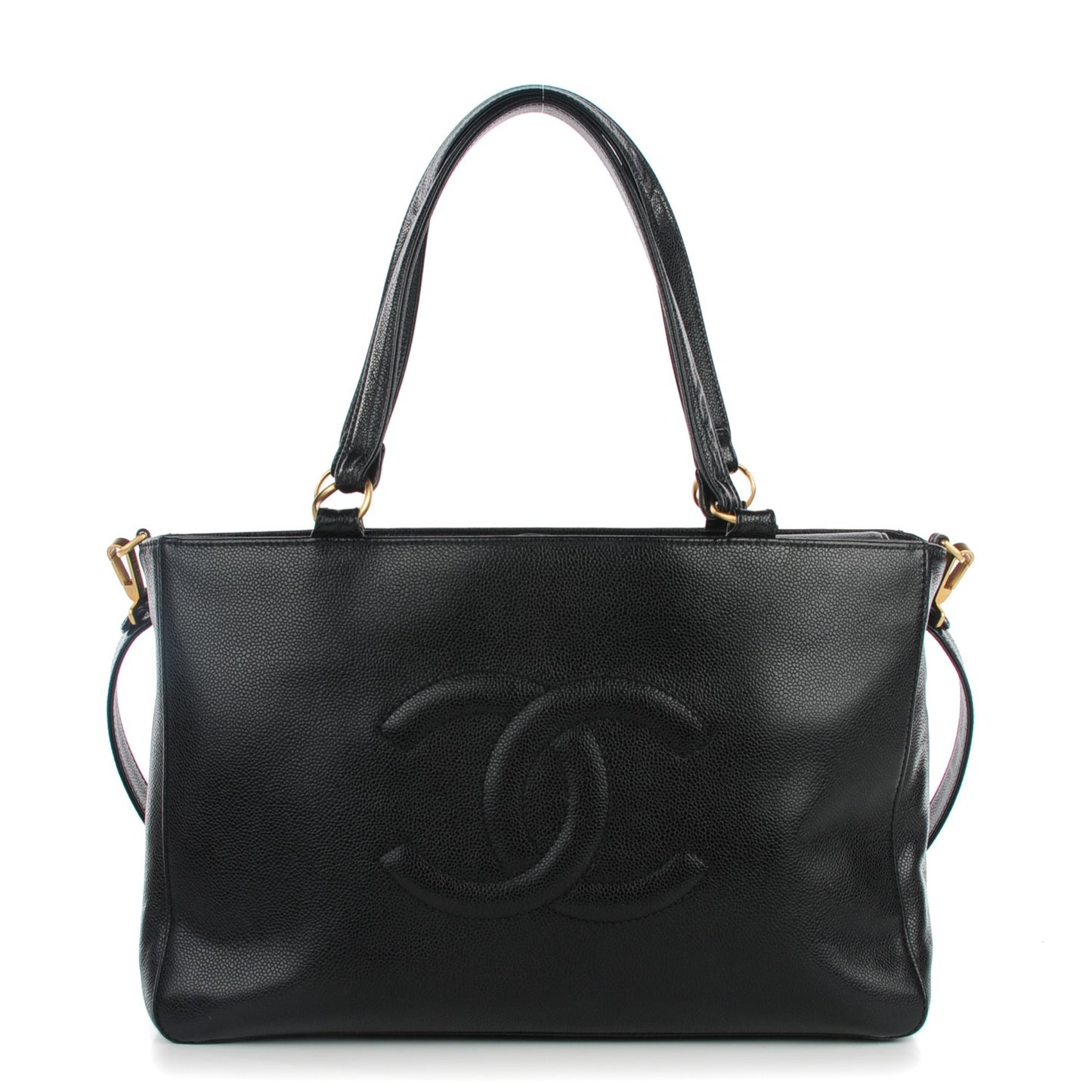 Caviar CC Timeless Tote Black
