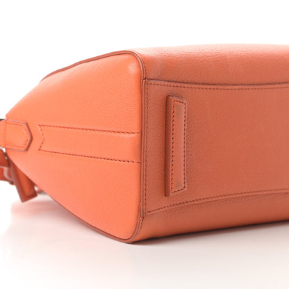 Givenchy Sugar Goatskin Mini Antigona Orange 9 of 12