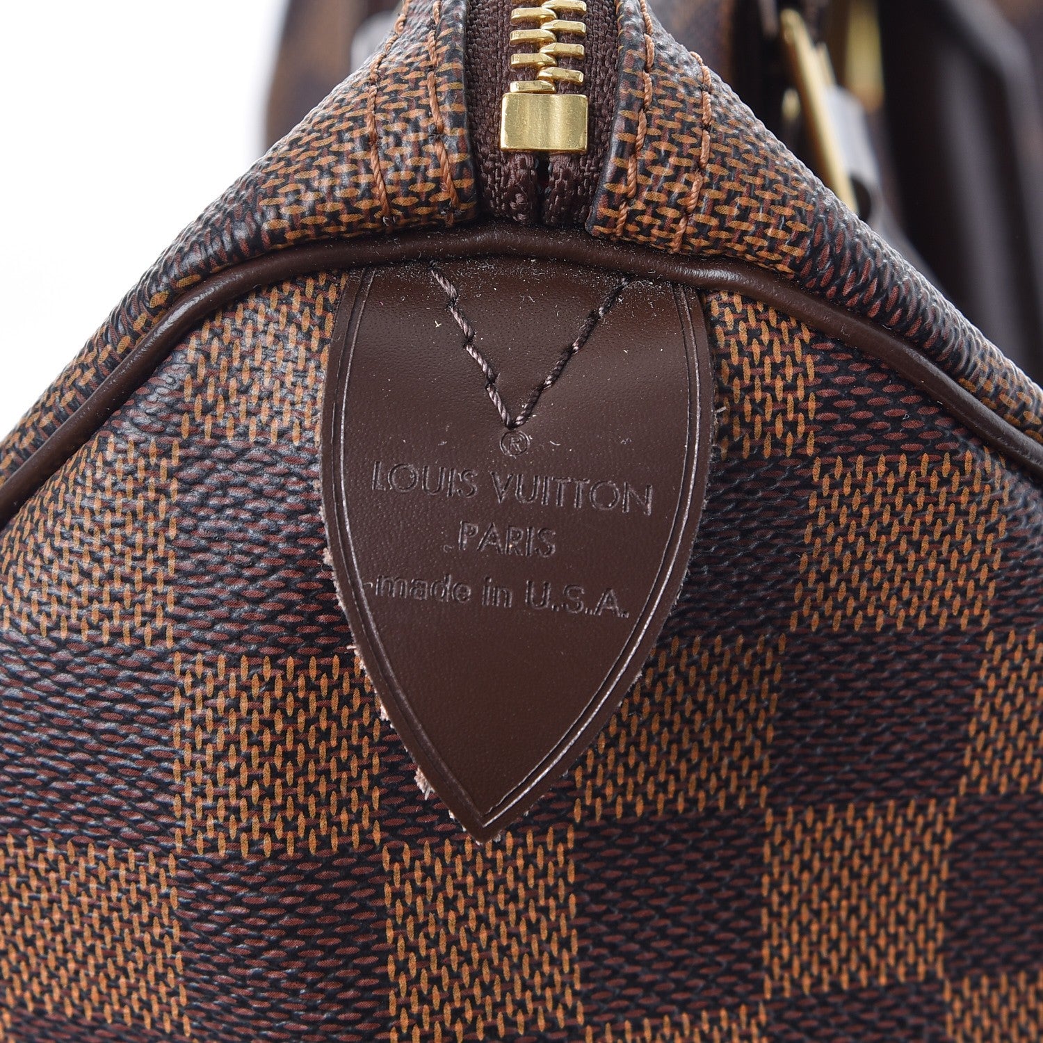 Louis Vuitton Damier Ebene Speedy 30 6 of 7