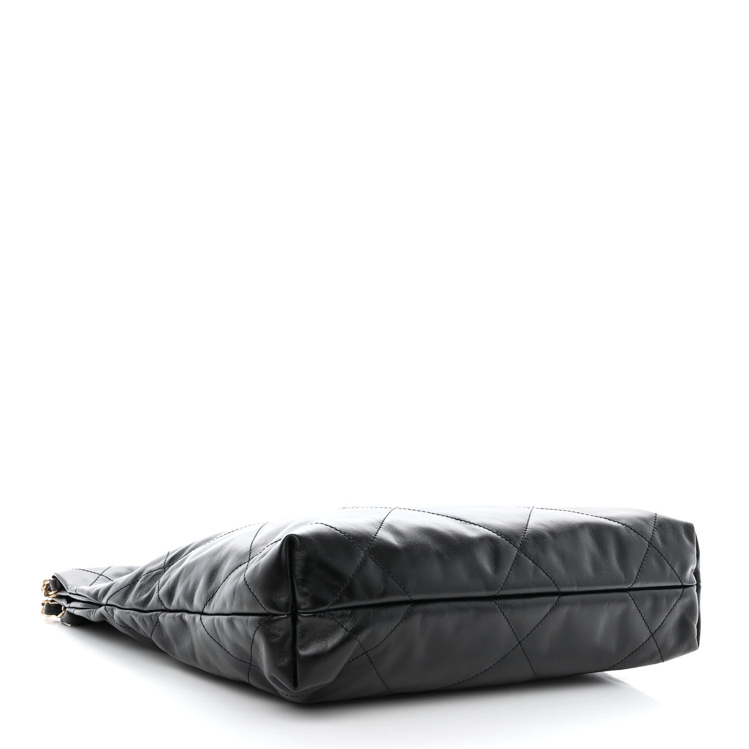 Chanel Shiny Calfskin Quilted Small Chanel 22 Black 5 of 12