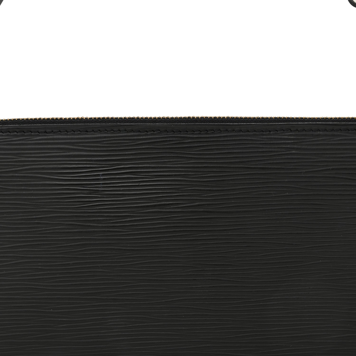 Louis Vuitton Epi Pochette Accessories 24 Black 8 of 10