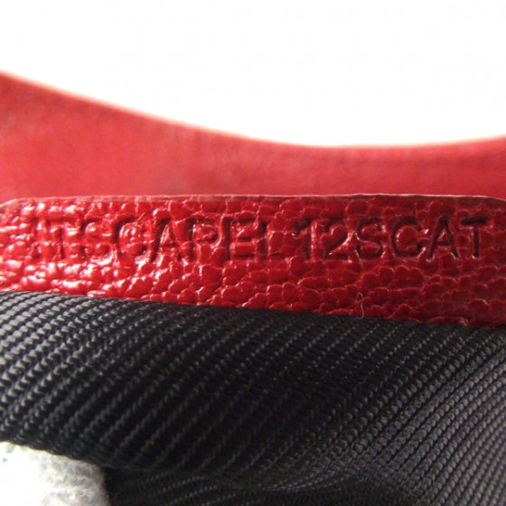 Leather Hernville Small Hobo Red
