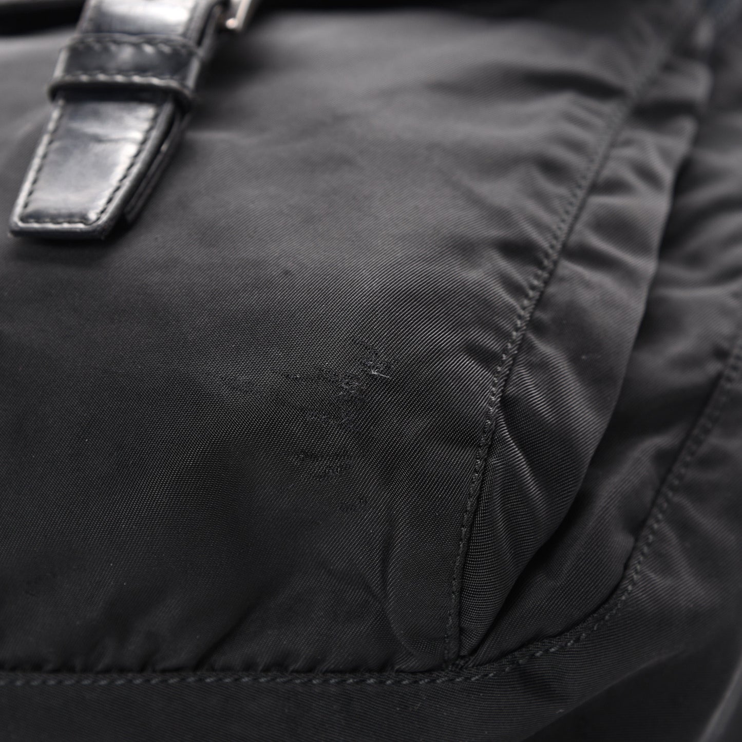 Nylon Vela Sport Messenger Bag Black
