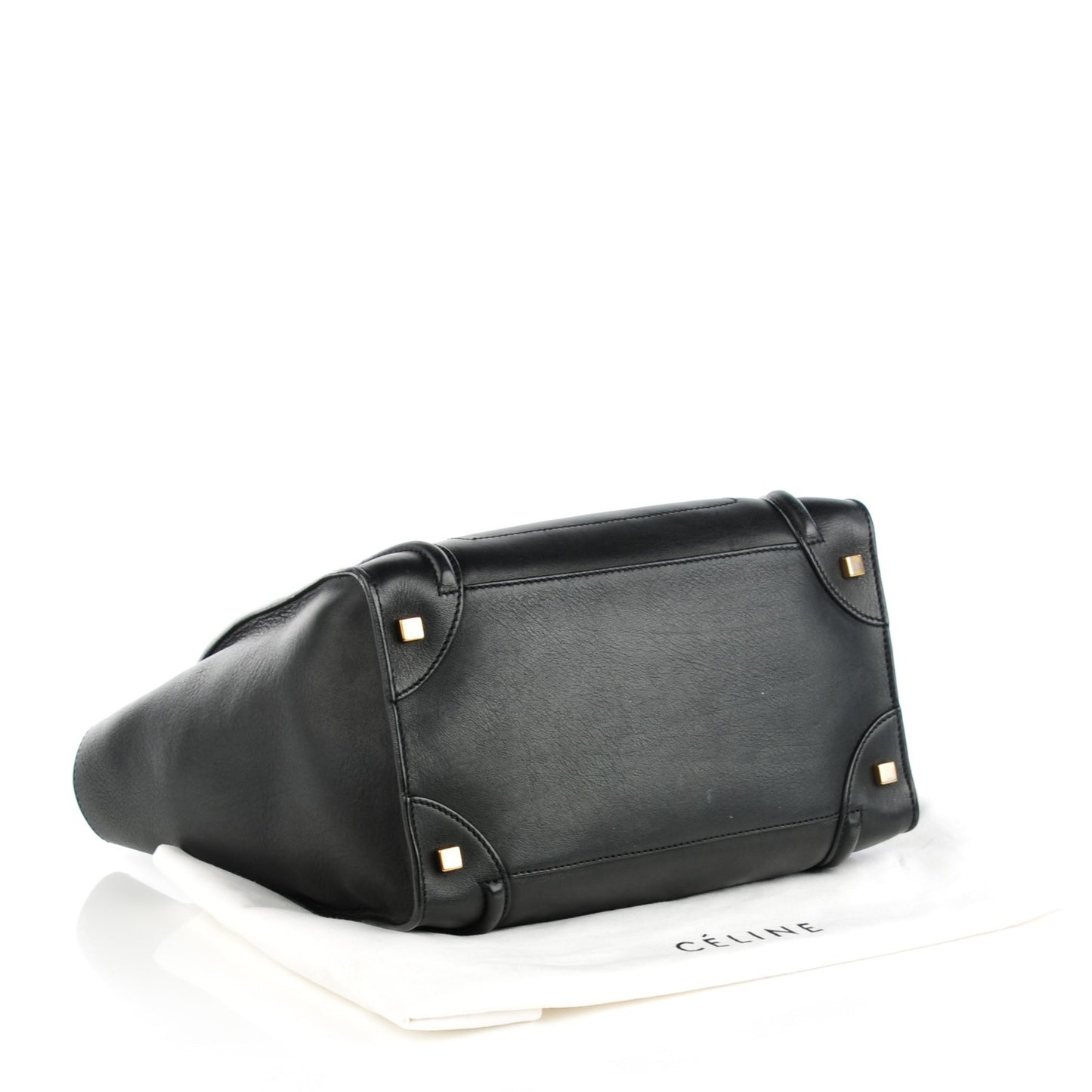 Smooth Calfskin Mini Luggage Black