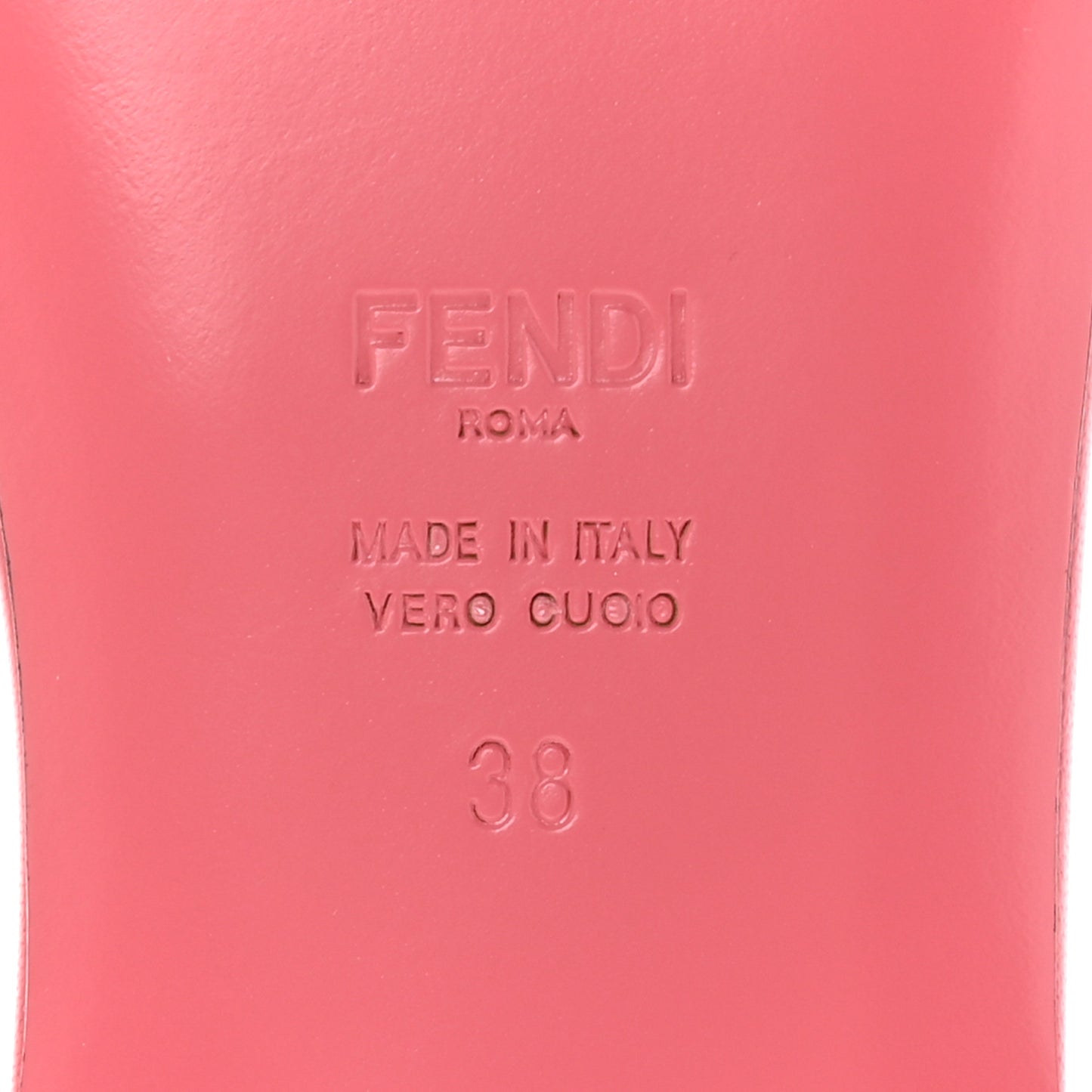 Vitello Cuoio Baguette Flat Slide Sandals 38 Pink Dalia