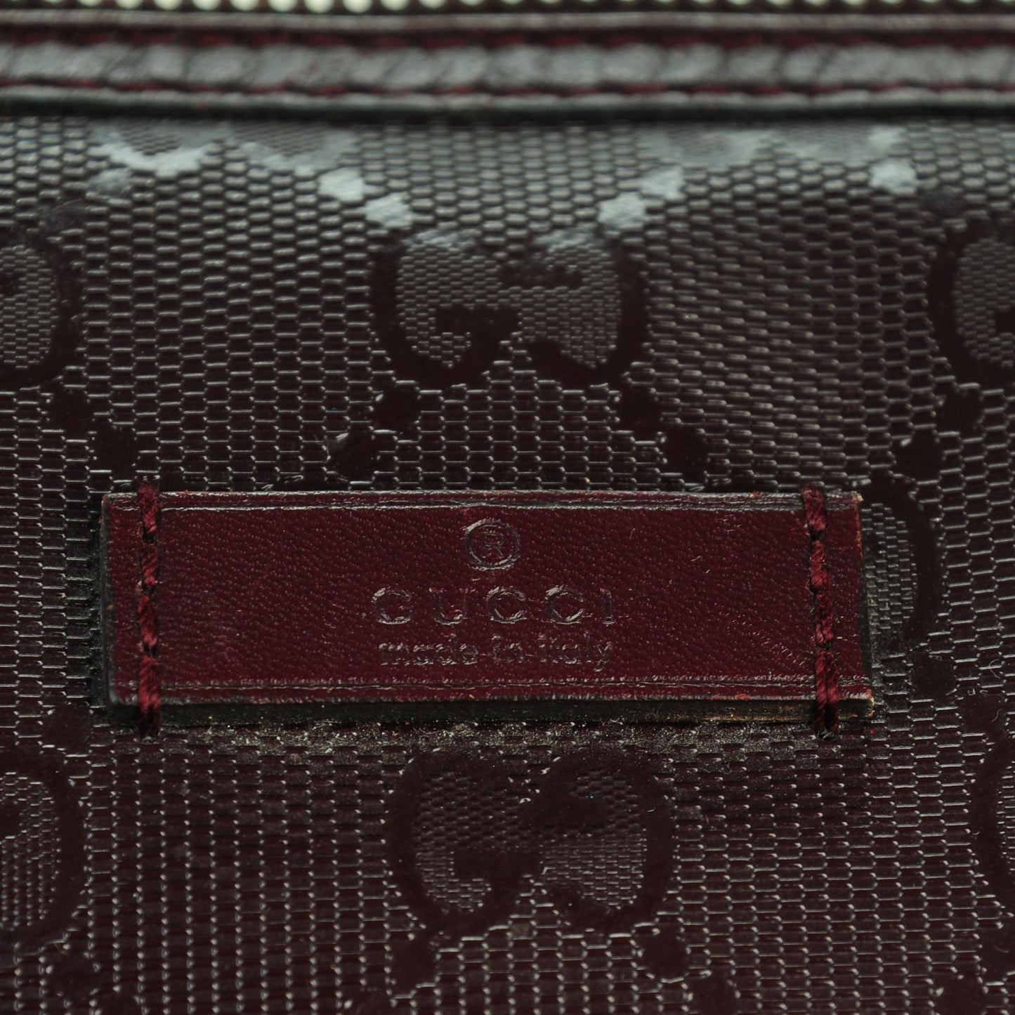 Imprime Monogram Medium Joy Boston Bordeaux