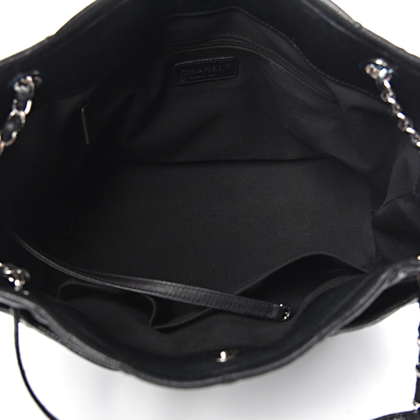 Caviar Quilted CC Timeless Soft Tote Black