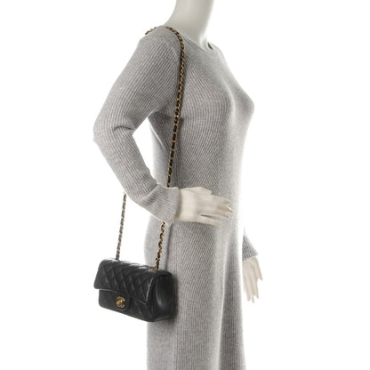 Chanel Caviar Quilted Mini Rectangular Flap Black 2 of 7
