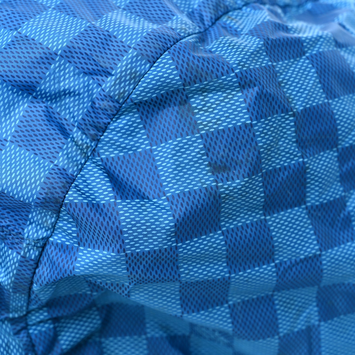 Nylon Damier Aventure Practical Blue