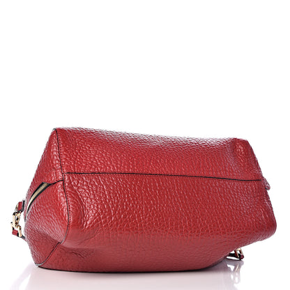 Burberry Heritage Grain Medium Alchester Bowling Bag Military Red 5 of 10