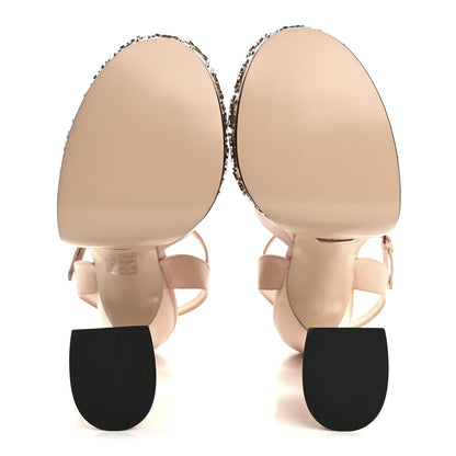 Gucci Malaga Kid Interlocking G Studs 155mm Platform Sandals 35 Perfect Pink 6 of 9