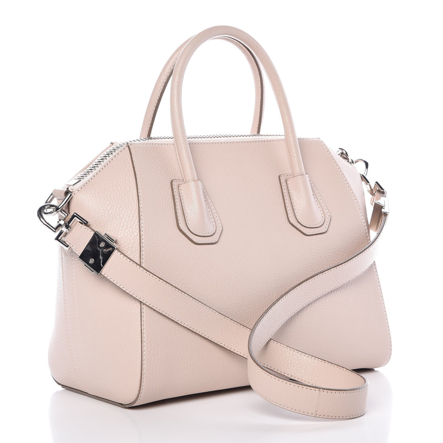 Givenchy Sugar Goatskin Small Antigona Nude Pink 3 of 13