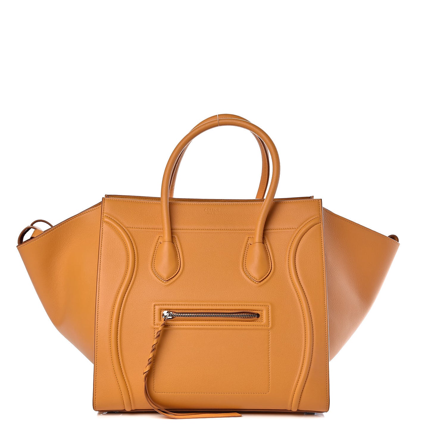 Supple Calfskin Medium Phantom Luggage Daffodil