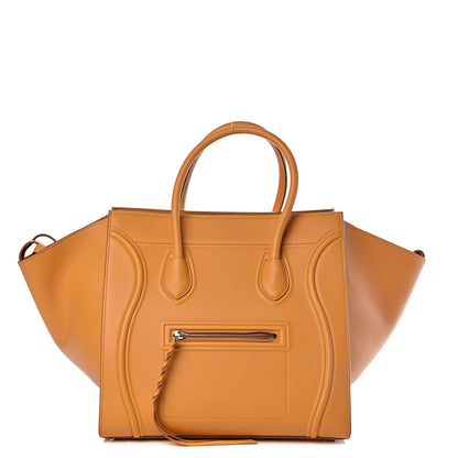 Celine Supple Calfskin Medium Phantom Luggage Daffodil 1 of 12