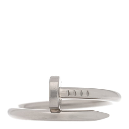 Cartier 18K White Gold Juste Un Clou Ring 63 10.5 1 of 5