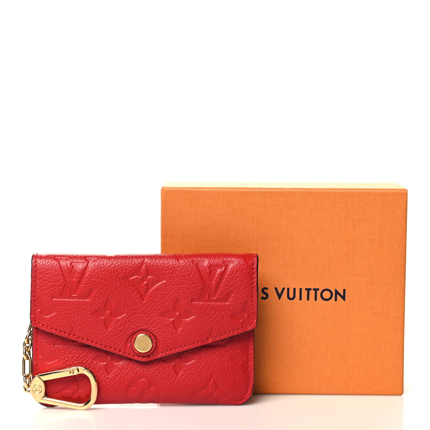 Louis Vuitton Empreinte Key Pouch Cherry 7 of 7