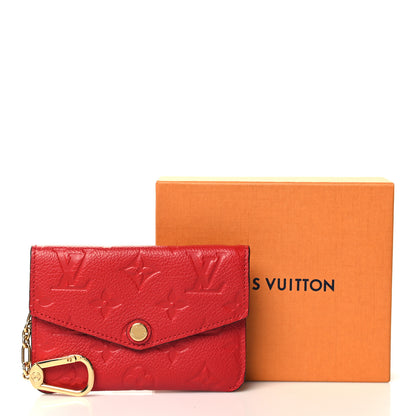Louis Vuitton Empreinte Key Pouch Cherry 7 of 7